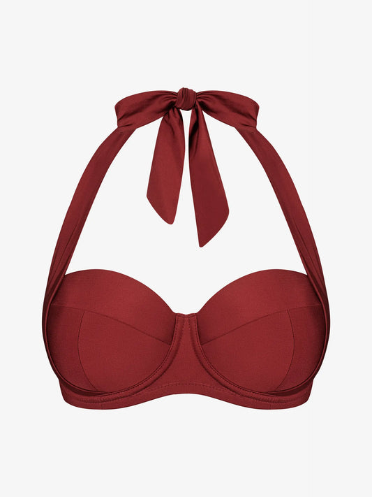 SWIM PADDED WITH HALTERNECK