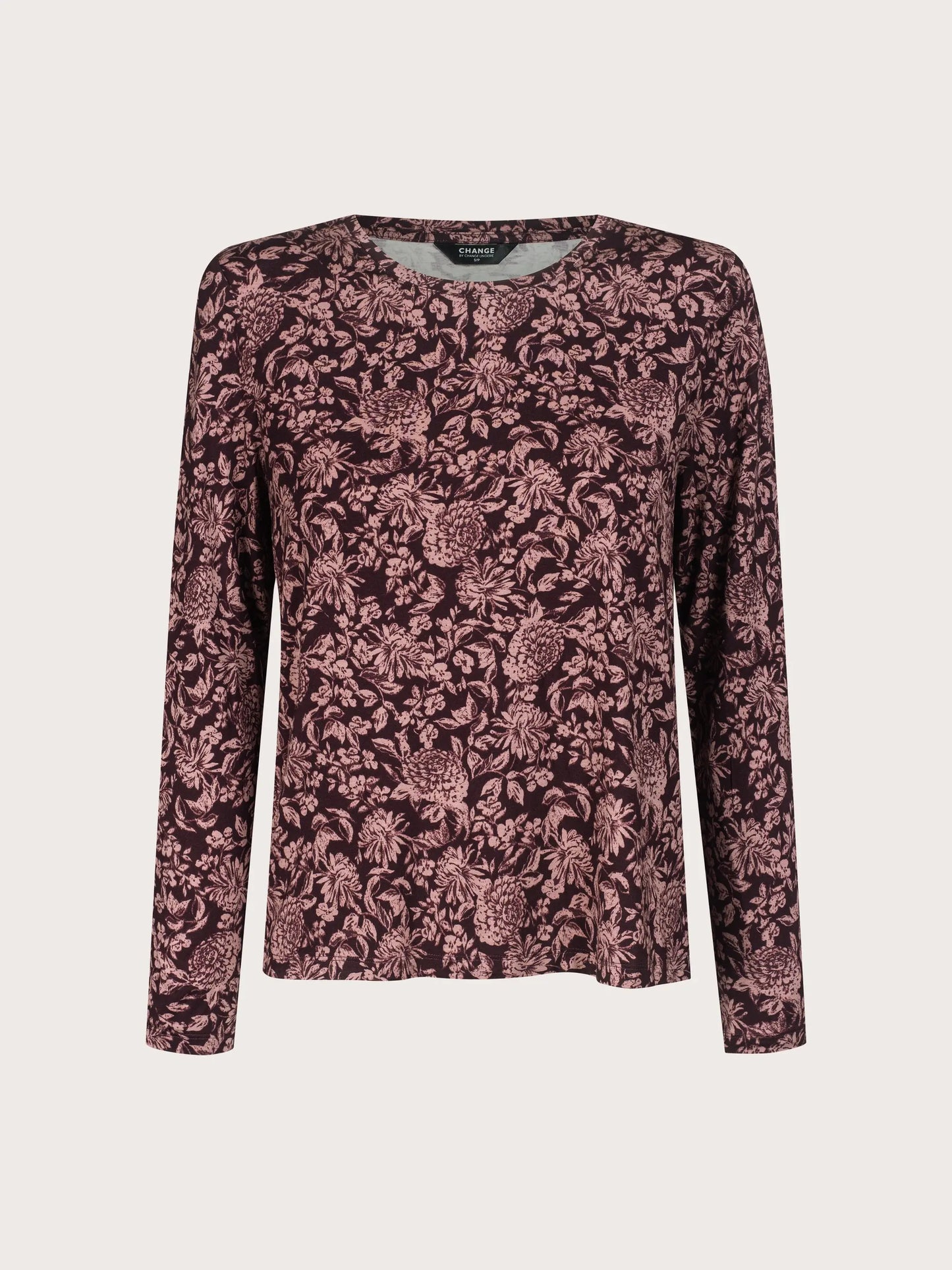 LILA T-SHIRT L/S
