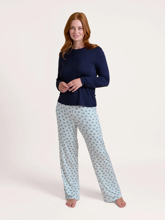 ALBA PYJAMA HOSE LANG